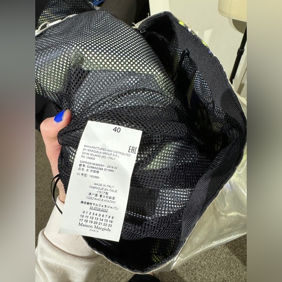 3500$ MAISON MARGIELA SKIRT SILVER MIDI SIZE SMALL - Picture 15 of 16